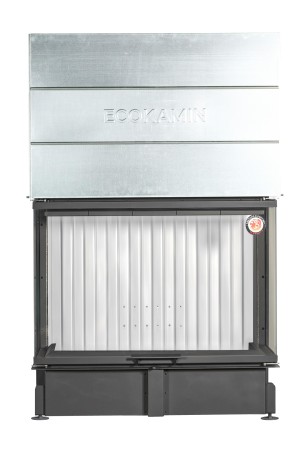 Каминная топка Экокамин ДЕЛЬТА 1200х800х450 P три стекла подовая