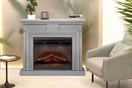 Каминокомплект Coventry - Белый с очагом Symphony 26'' DF2624L-INT