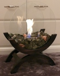 Биокамин Iris mini темный (ZeFire)