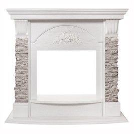 Портал каминный из МДФ RealFlame Athena GR белый