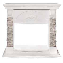 Портал каминный из МДФ RealFlame Athena GR белый