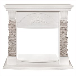 Портал каминный из МДФ RealFlame Athena GR белый