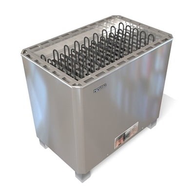 Печь для сауны электрическая Паромакс OCSX 120 B (нерж.) с панелью и блоком управления