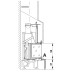 Облицовка MONTECARLO fulli-fitted + топка ECOMONOBLOCCO 66 round 180° (Palazzetti)