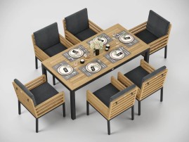 Обеденная группа Gardenini Premium Bella M