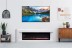 Каминокомплект Line 60 SFT Stone Touch (Разборный) - Серый мрамор с очагом Vision 60 LED