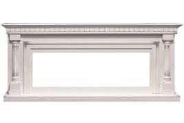 Каминокомплект Dallas 60 - Слоновая кость с патиной с очагом Vision 60 LED