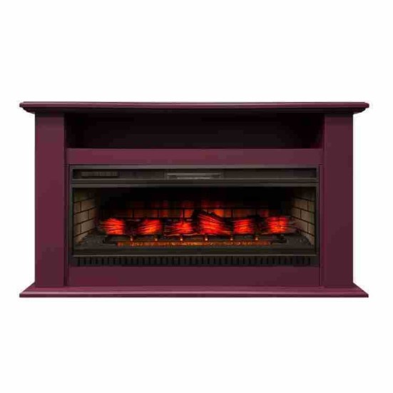 Электрокамин RealFlame Govard JF45/JK45 Бордо c очагом Jack 45