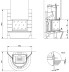 Облицовка ACAPULCO Rosso Alhambra + топка ECOMONOBLOCCO 66 round 180° (Palazzetti)