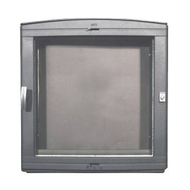 Чугунная дверца HTT 501 серая