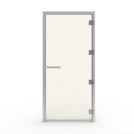 Двери для хамам Tylo 60G NEW 10x20, алюминий, прозрачное стекло, петли слева