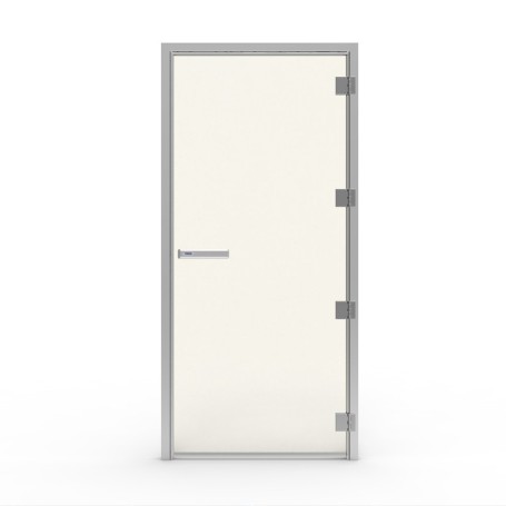Двери для хамам Tylo 60G NEW 10x20, алюминий, прозрачное стекло, петли слева