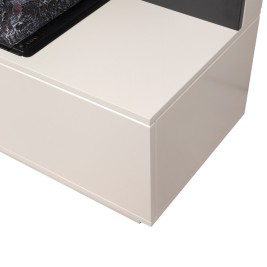 Портал для электрокамина Modern 630 WT Белый дуб