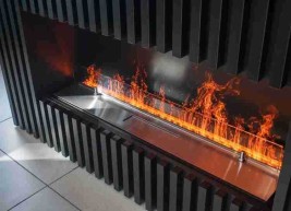 Электрокамин с очагом Schönes Feuer Очаг 3D FireLine 3000 Steel (BASE)
