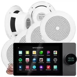 Комплект влагостойкой акустики SMART HOME MUSIC WiFI 2.0 (шесть колонок)