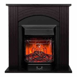 Электрокамин RealFlame Hanna DN с очагом Majestic Lux Black без пульта