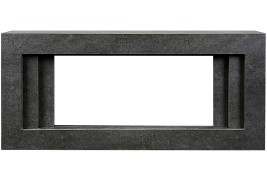 Каминокомплект Line 42 Dark Grey - Темный серый с очагом Vision 42 LOG LED
