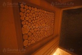 Панно из можжевельника, 500х700 мм.