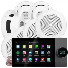 Комплект влагостойкой акустики SMART HOME MUSIC WiFI 2.0 (семь колонок)