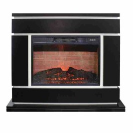 Электрокамин RealFlame Vega 24 BLM черный с очагом Irvine 24