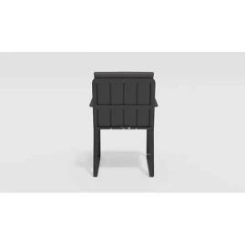 Стул Gardenini Voglie Armrest карбон антрацит с подлокотниками
