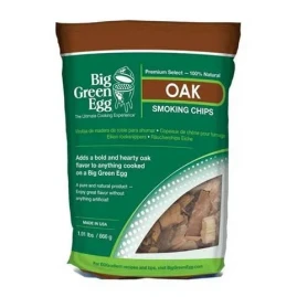 Щепа для копчения дуб OAK Wood Chunks Big Green Egg