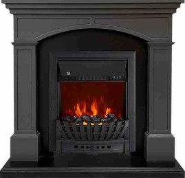 Royal Flame Каминокомплект Langford - Серый графит с очагом Aspen Black