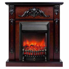 Электрокамин RealFlame Anita AO античный дуб с очагом Fobos Lux Black