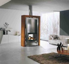 Облицовка DALLAS + топка ECOMONOBLOCCO 66 BIFACCIALE SX (Palazzetti)