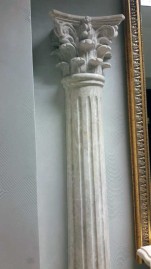 Полуколонна CORINF из Travertino classico (Crumar)